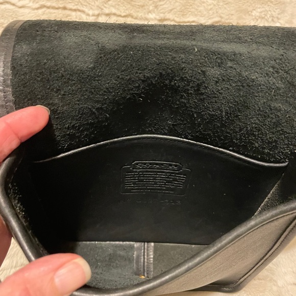 Coach Vintage Compact Pouch in Black - Picture 10 of 12